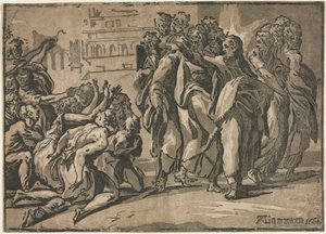 Christus heilt die Aussätzigen