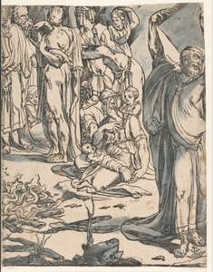 Moses zerbricht die Gesetzestafeln (zweiter Teil)