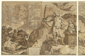 Opferung Isaaks von Andrea Andreani