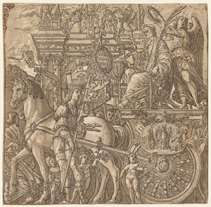 Der Triumph von Julius Caesar: Caesar triumphierend, 1593-99