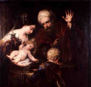Der Prozess von Moses von Andrea Celesti