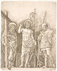Der auferstandene Christus von Andrea Mantegna