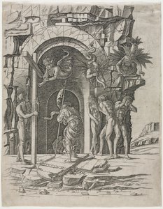 Abstieg in den Limbus, späte 1460er von Andrea Mantegna