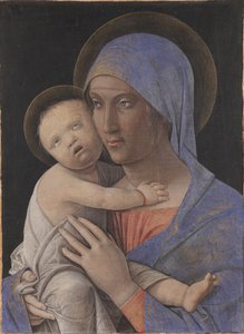 Madonna mit Kind, 1480 von Andrea Mantegna