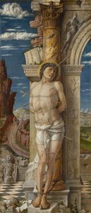 Heiliger Sebastian, ca. 1459 von Andrea Mantegna
