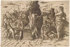 Die Grablegung, ca. 1470-1475