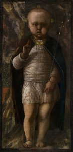 Der Säuglingsretter, ca. 1460 von Andrea Mantegna