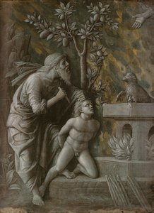 Das Opfer Isaaks, um 1490-1495