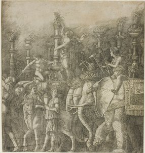 Der Triumph des Julius Caesar von Andrea Mantegna