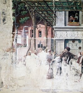 Die Verurteilung des Heiligen Christophorus (Detail)
