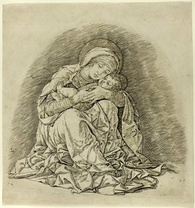 Jungfrau und Kind von Andrea Mantegna