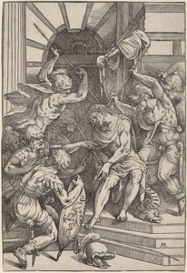 Christus mit der Dornenkrone von Andrea Meldolla, called Schiavone, after Titian