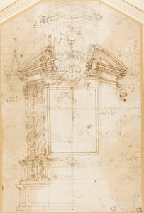 Skizze für einen Altar des Heiligen Bartholomäus
