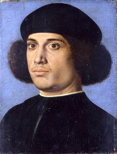 Porträt eines Mannes, frühes 16. Jahrhundert von Andrea Previtali
