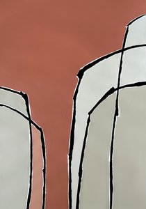 Erdige minimalistische Formen