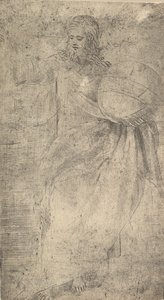 Christus als Erlöser mit einer Kugel, aus Christus und die Apostel von Andrea Schiavone