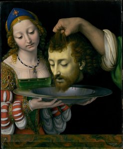 Salome mit dem Haupt von Johannes dem Täufer von Andrea Solari