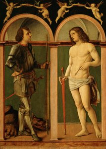 Heiliger Georg und Heiliger Sebastian