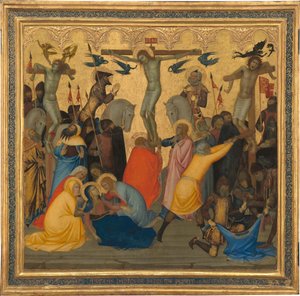 Szenen aus der Passion Christi: Die Kreuzigung (Mittelteil)