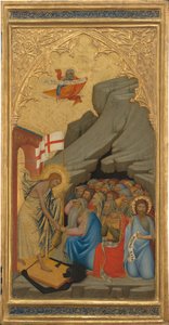 Szenen aus der Passion Christi: Der Abstieg in die Vorhölle [rechtes Panel]