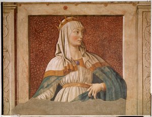 Porträt von Königin Esther von Andrea del Castagno