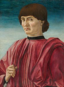 Porträt eines Mannes von Andrea del Castagno