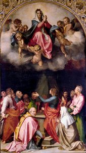 Himmelfahrt Passerini von Andrea del Sarto