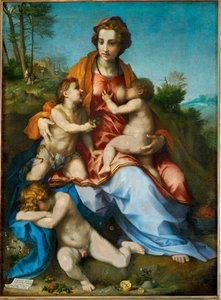 Nächstenliebe von Andrea del Sarto