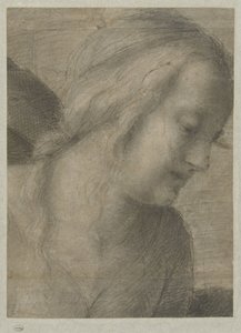 Kopf von Maria, in einer Anbetung