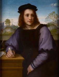 Porträt eines jungen Mannes, möglicherweise Andrea di Matteo degli Albizzi