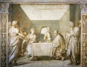 Darstellung des Hauptes des Täufers vor Herodias durch Salome von Andrea del Sarto