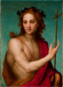 St. Johannes der Täufer, ca. 1517 von Andrea del Sarto