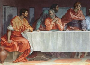 Das letzte Abendmahl von Andrea del Sarto