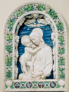 Madonna der Architekten: Werk von Andrea della Robbia