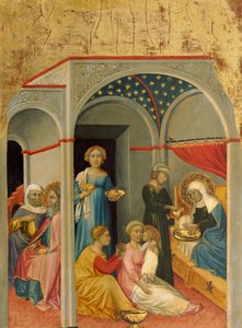 Die Geburt der Jungfrau, ca. 1400-1405