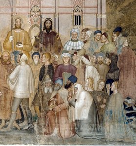 Der Triumph der katholischen Kirche (Detail eines Freskos)