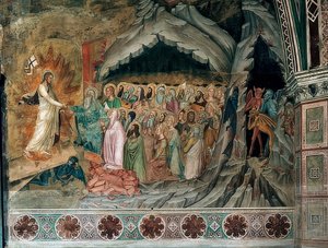 Abstieg Christi in den Limbus. Ca. 1367-1369 von Andrea di Bonaiuto