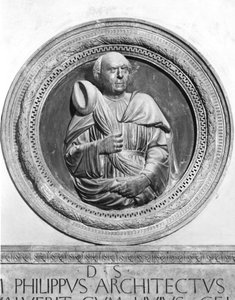 Büste von Filippo Brunelleschi (1377-1446) von Andrea di Lazzaro Cavalcanti