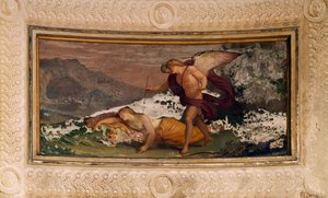 Fresko, Villa Reale, Monza, Italien