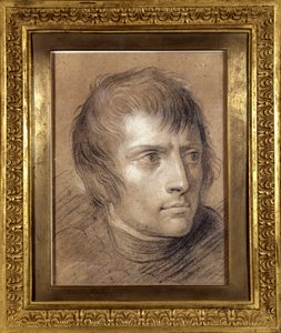 Napoleon Bonaparte (1769-1821), Erster Konsul, im Jahr 1803 (Zeichnung)