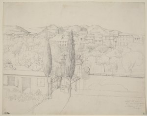 Aussicht aus meinem Fenster, via valfonda in Florenz