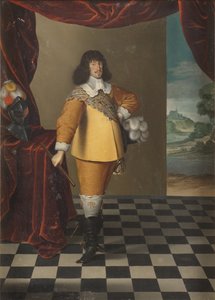 Porträt von König Friedrich III. von Dänemark und Norwegen (1609-1670) von Andreas (active 1639 1651) Magerstadt