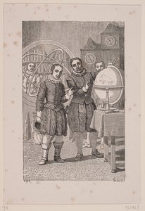 Christian IV. besucht Thyco Brahe