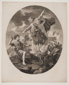Moses mit dem brennenden Busch