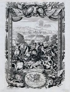 Der Sieg des Prinzen Eugen von Savoyen in Italien von Andreas Matthias Wolffgang