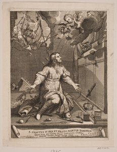 Knud der Heilige, leidender Märtyrertod von Andreas Reinhardt