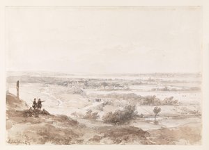 Ein Ausblick auf Noordwijk von Andreas Schelfhout