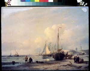 Meereslandschaft von Andreas Schelfhout