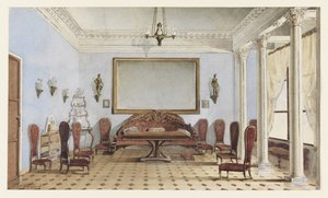 Saloninterieur, 1858