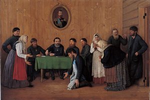 Die Versöhnung von Andrei Antipovich Rumyantsev